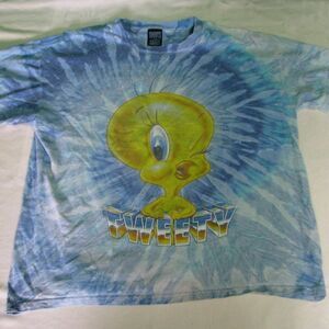 Vintage Tweety Bird Tie-Dye T-Shirt